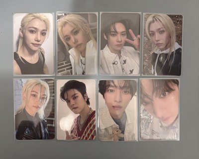 Straykids特典卡專輯卡