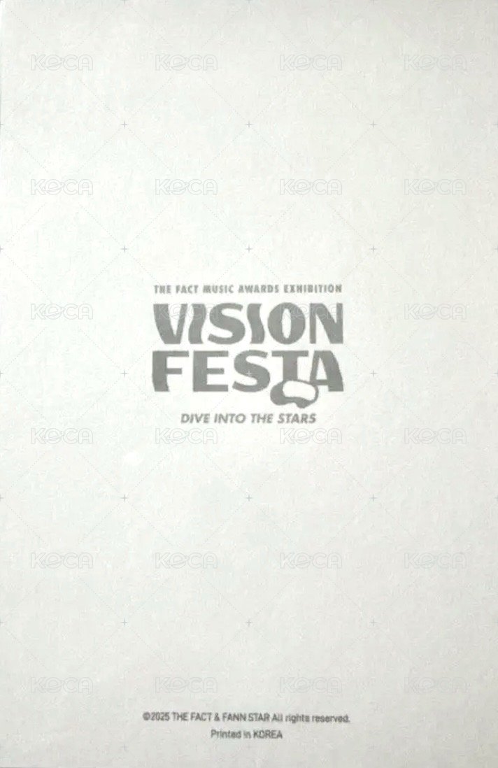 TMA VR展 明信片  背面