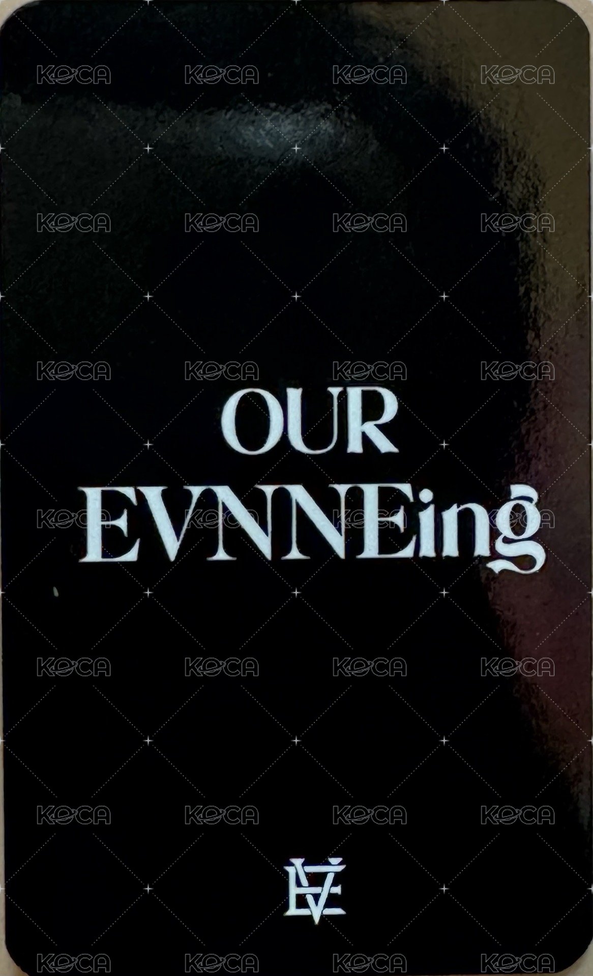 2026 evnne fm 周邊卡 小手燈卡 背面