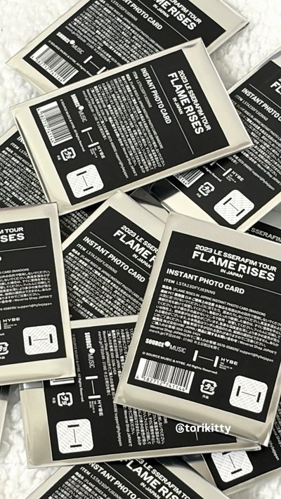 2023 FLAME RISES 未拆拍立得