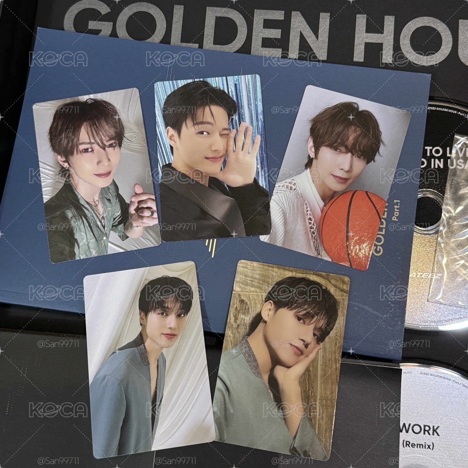 ATEEZ [GOLDEN HOUR : Part.1 'WORK TO LIVE VER. 