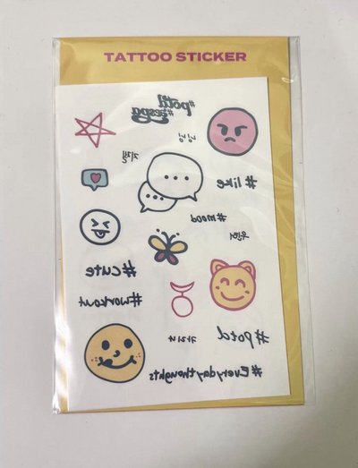 廣州展會紋身貼 冬