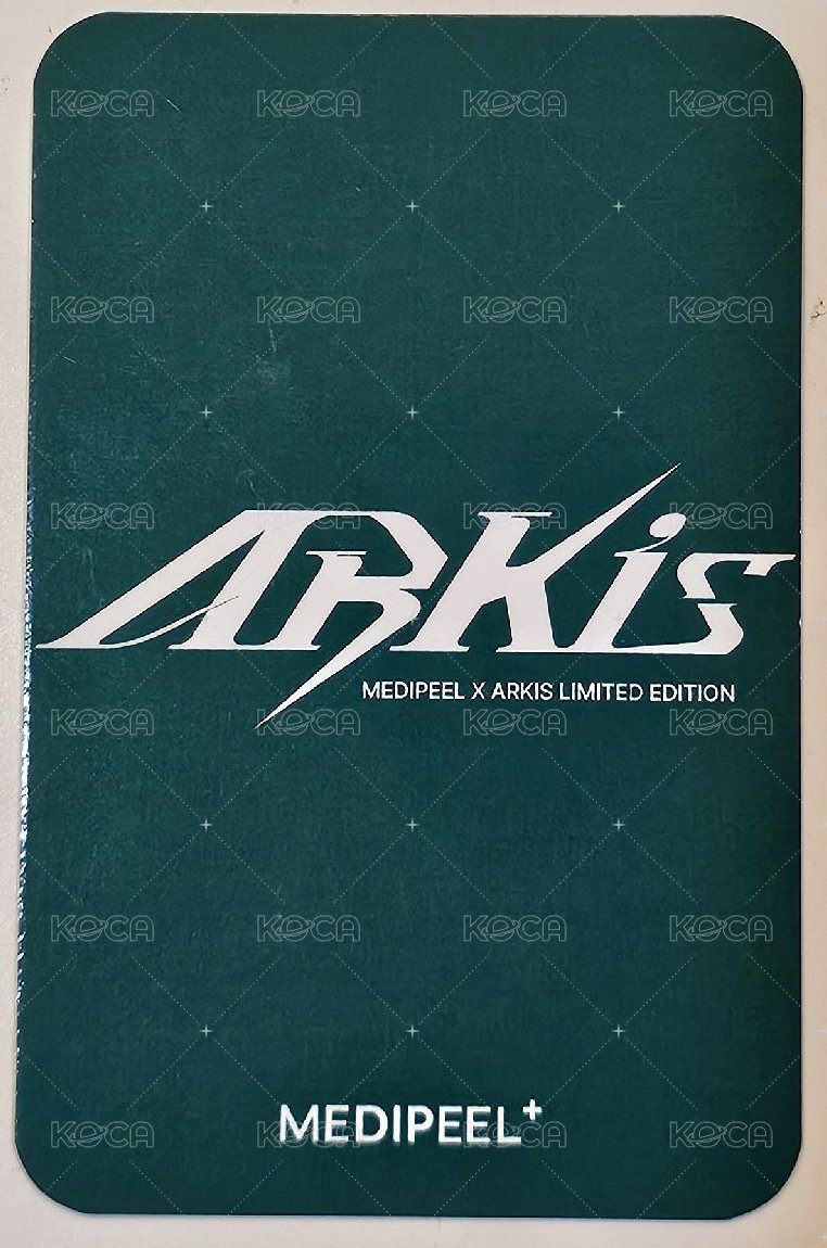 medipeel一日店長 代言卡  背面