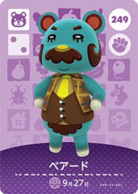 動物森友會 第三彈 249 熊大叔 amiibo 