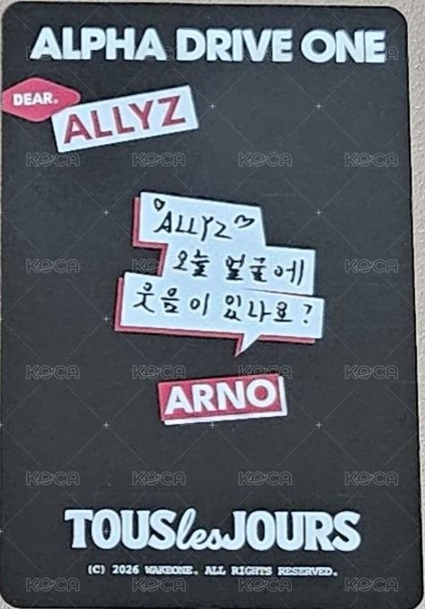 多樂之日 吹蠟燭 代言卡  背面