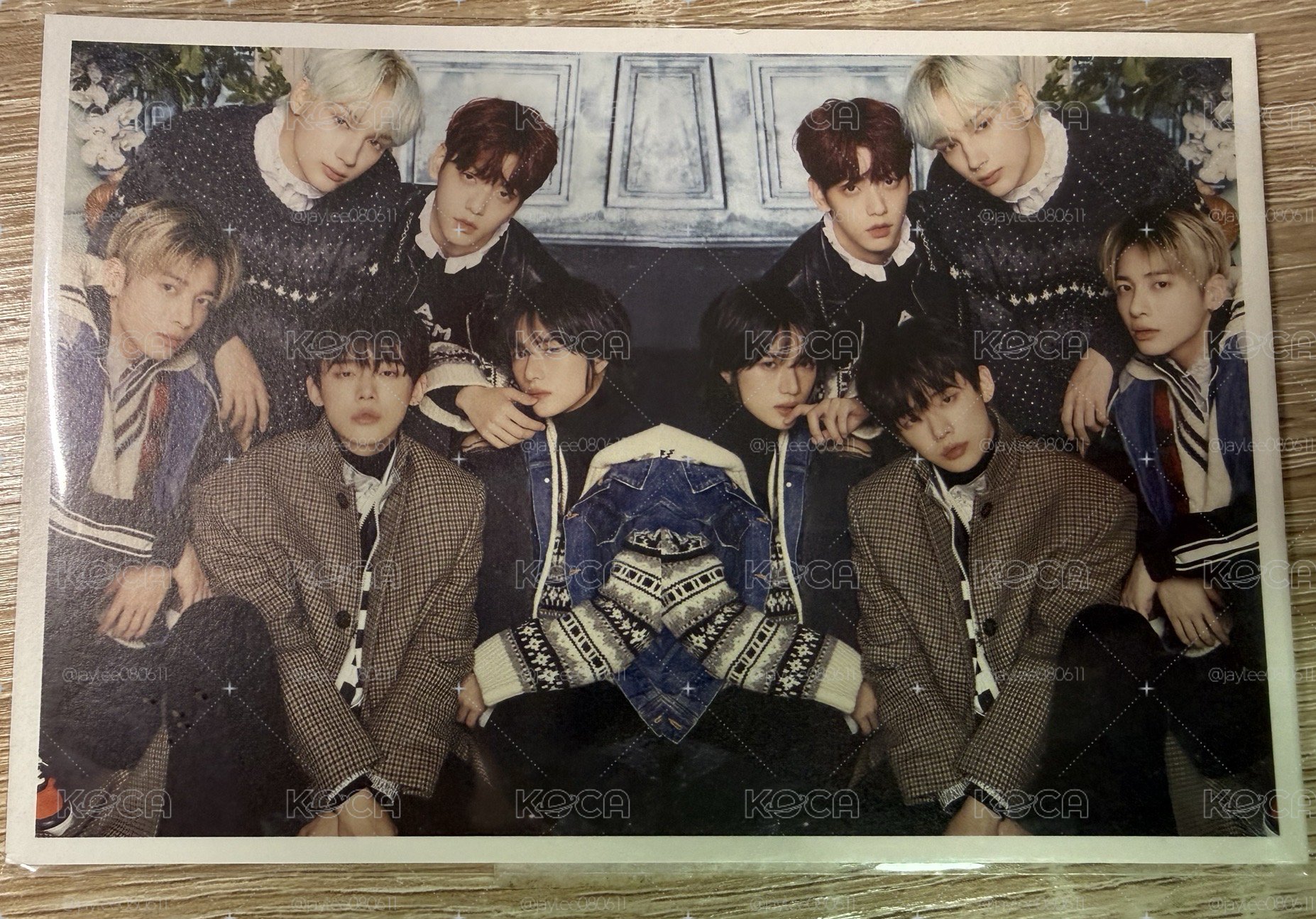 TXT D社展覽明信片