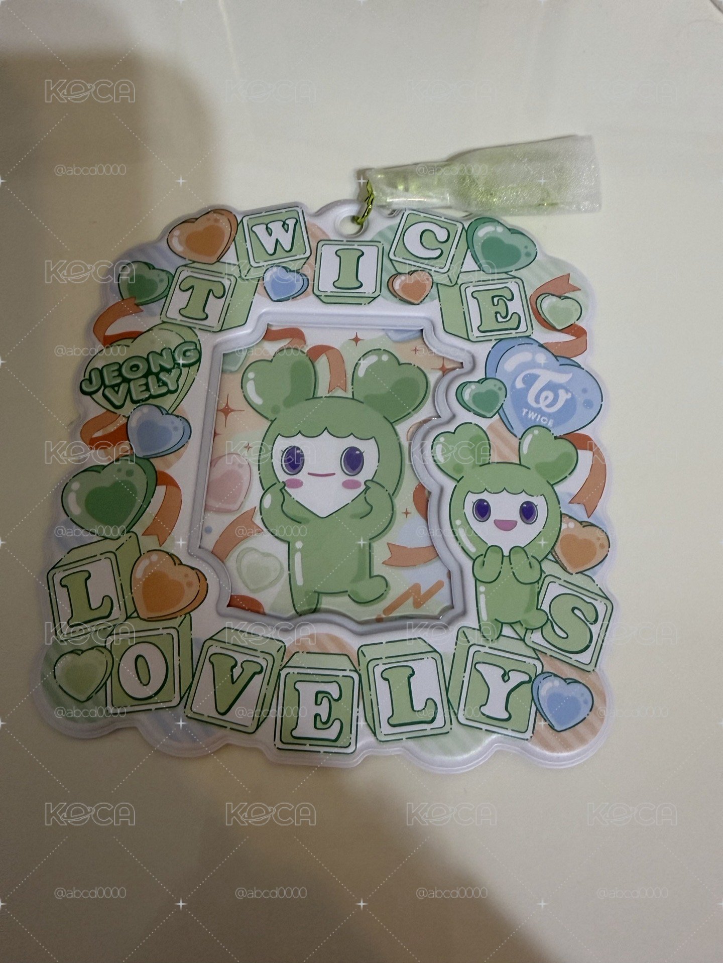  TWICE LOVELYS版 卡套 JEONGVELY