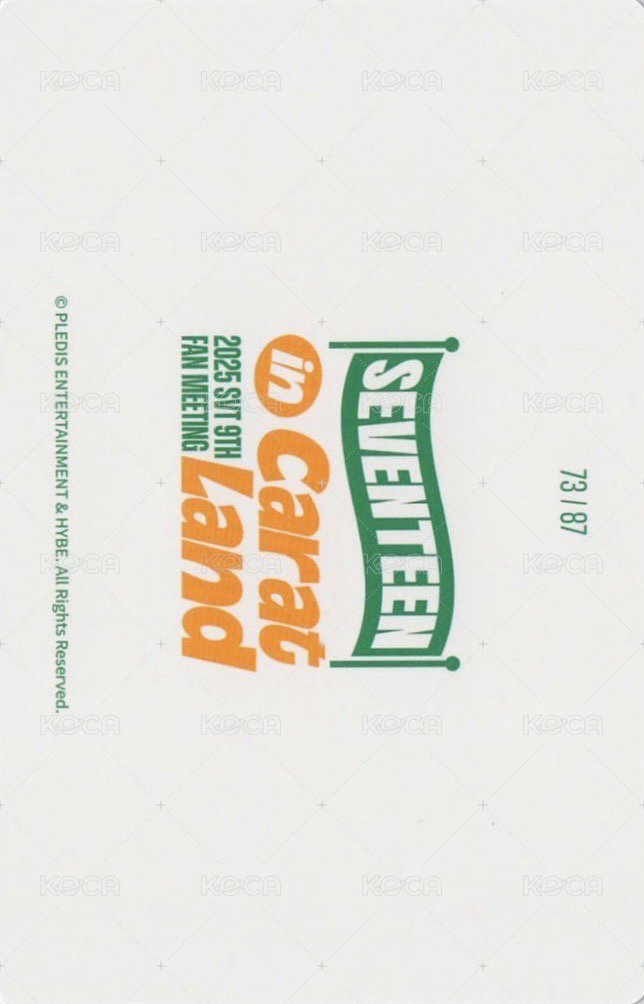 25‘克拉島 隨機卡 團體卡73 背面