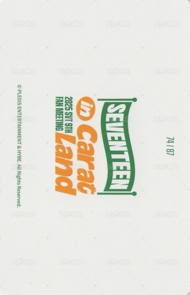 25‘克拉島 隨機卡 團體卡74 背面