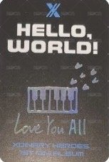 HELLO,WORLD! 專輯卡 Practice ver. 背面