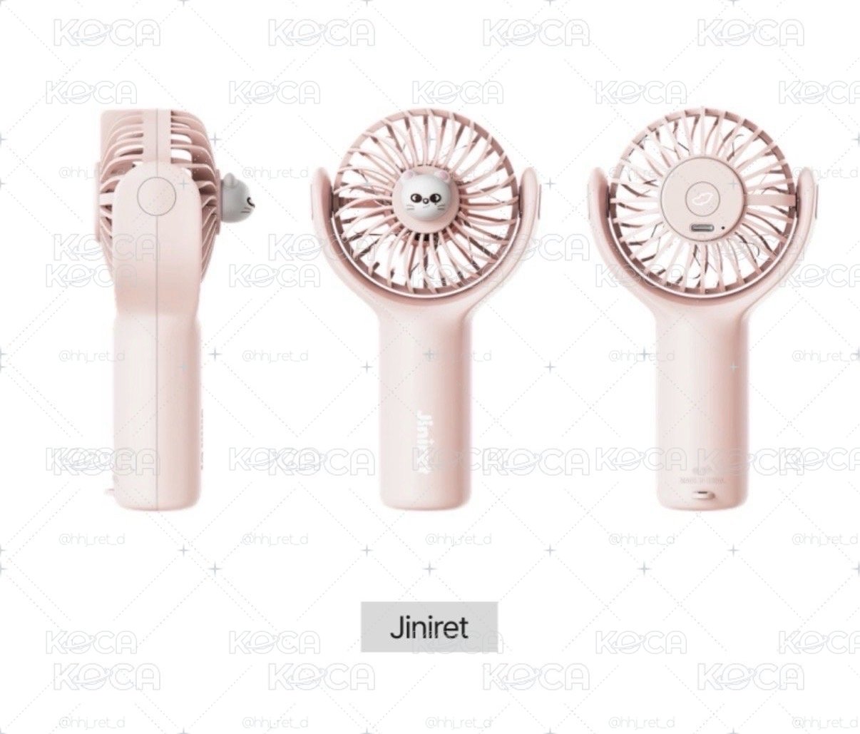 Jiniret手持電風扇