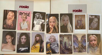 ROSÉ Rosie快閃卡