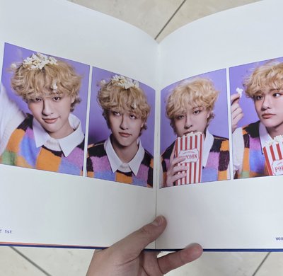 WOODZ一期會員禮寫真書