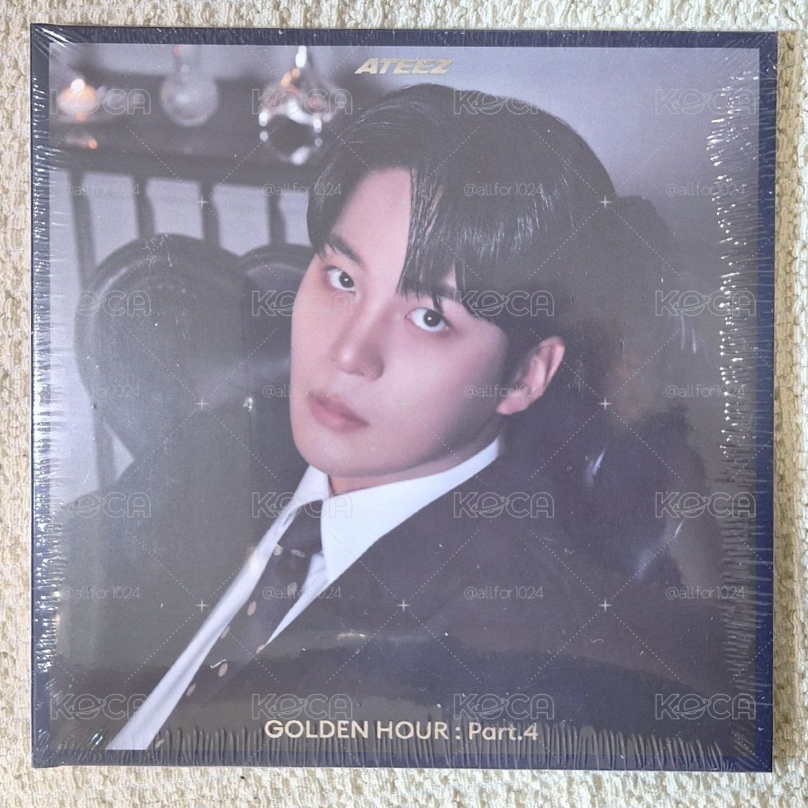 ATEEZ｜鍾浩｜GOLDEN HOUR PART.4 單封DIGIPACK