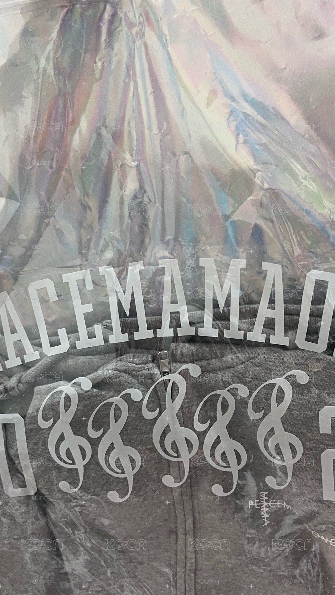 PEACEMAMAONE 灰外套 M