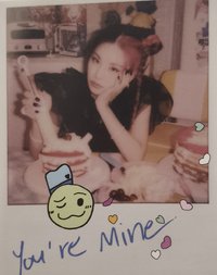 CRAZY IN LOVE 專輯卡 拍立得