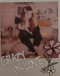CRAZY IN LOVE 專輯卡 拍立得