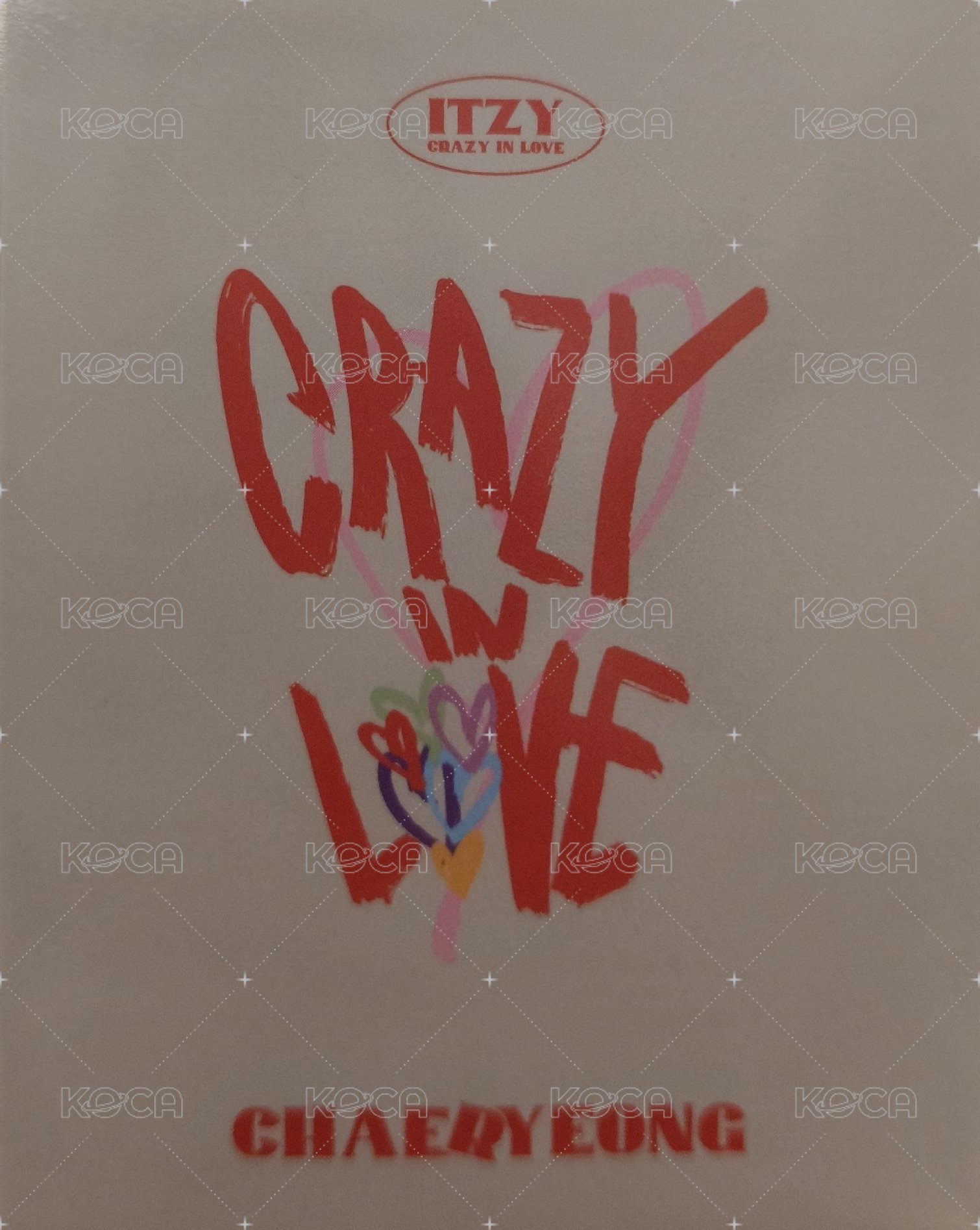 CRAZY IN LOVE 專輯卡 拍立得 背面