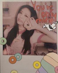 CRAZY IN LOVE 專輯卡 拍立得