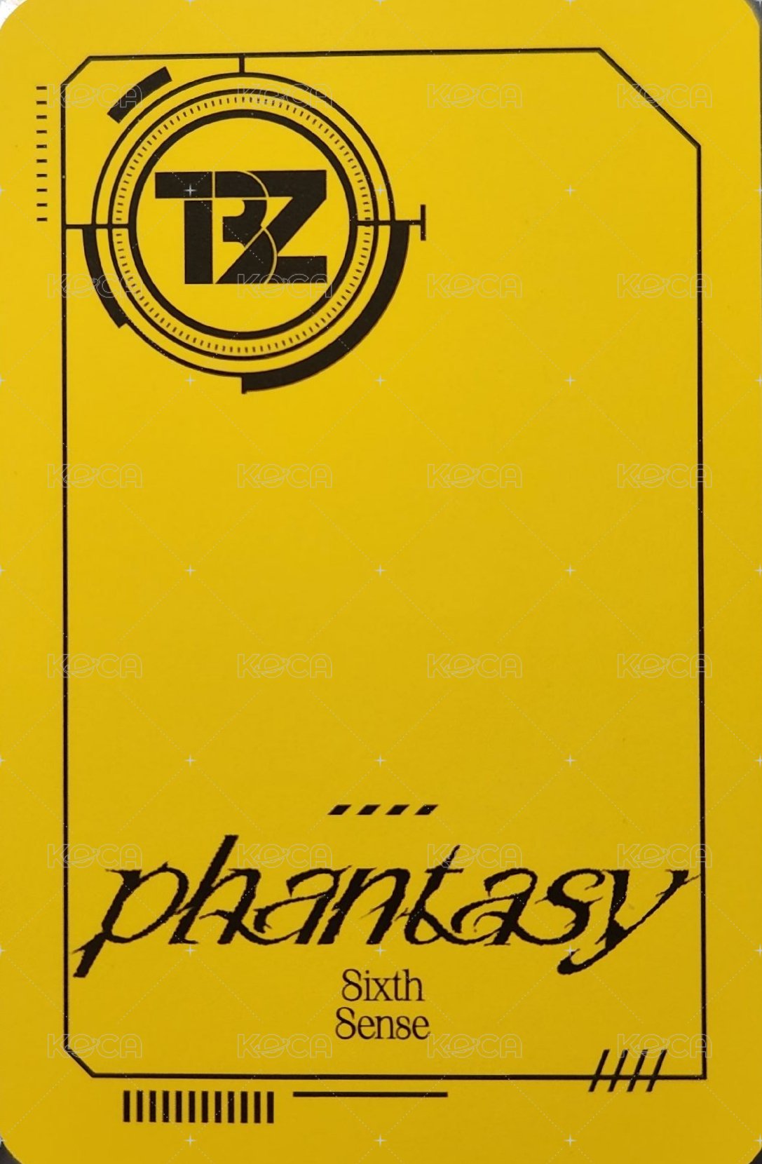 PHANTASY Pt.2 Sixth Sense 專輯卡 電子專 EVER ver. 背面