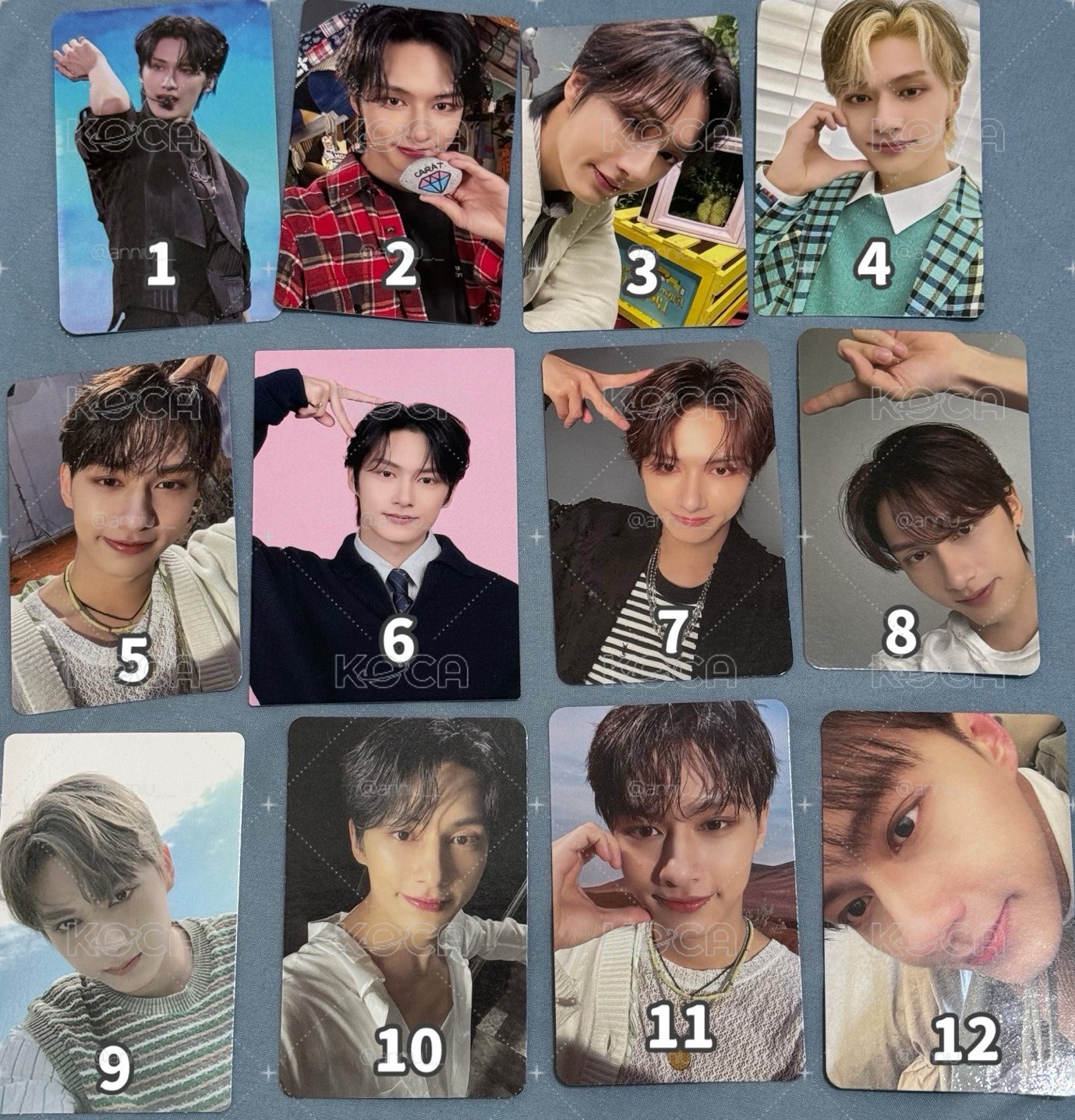 SEVENTEEN JUN 俊 小卡