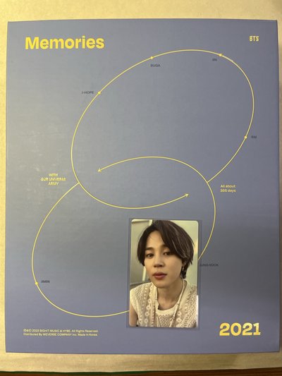 BTS Memories of 2020 2021