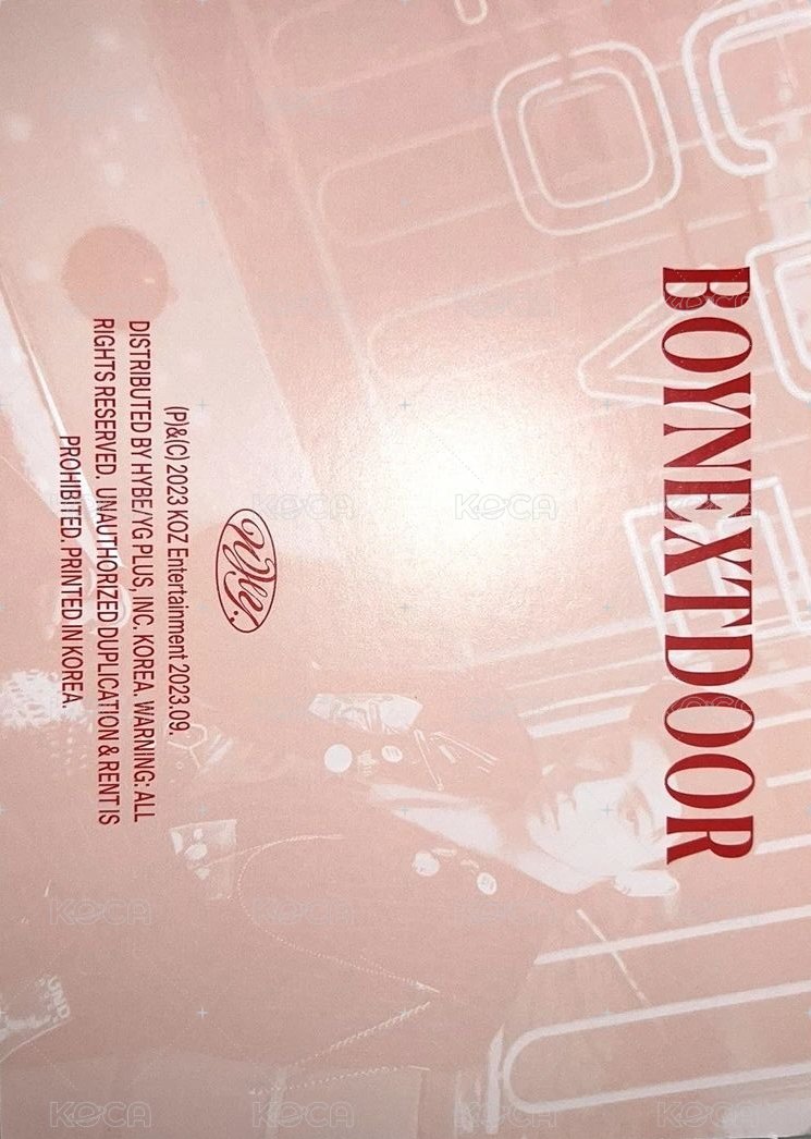 WHY.. bn 明信片  背面