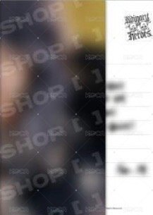 <Beautiful Mind>World Tour 明信片  背面