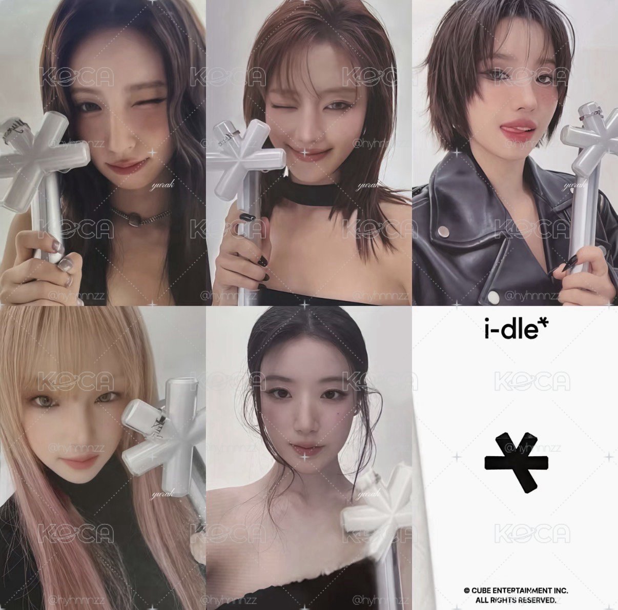 idle 三代手燈 周邊卡 手燈卡 