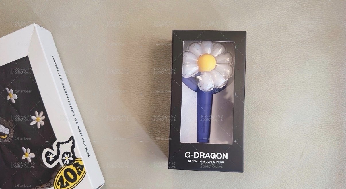 GD 河內藍小花鑰匙圈