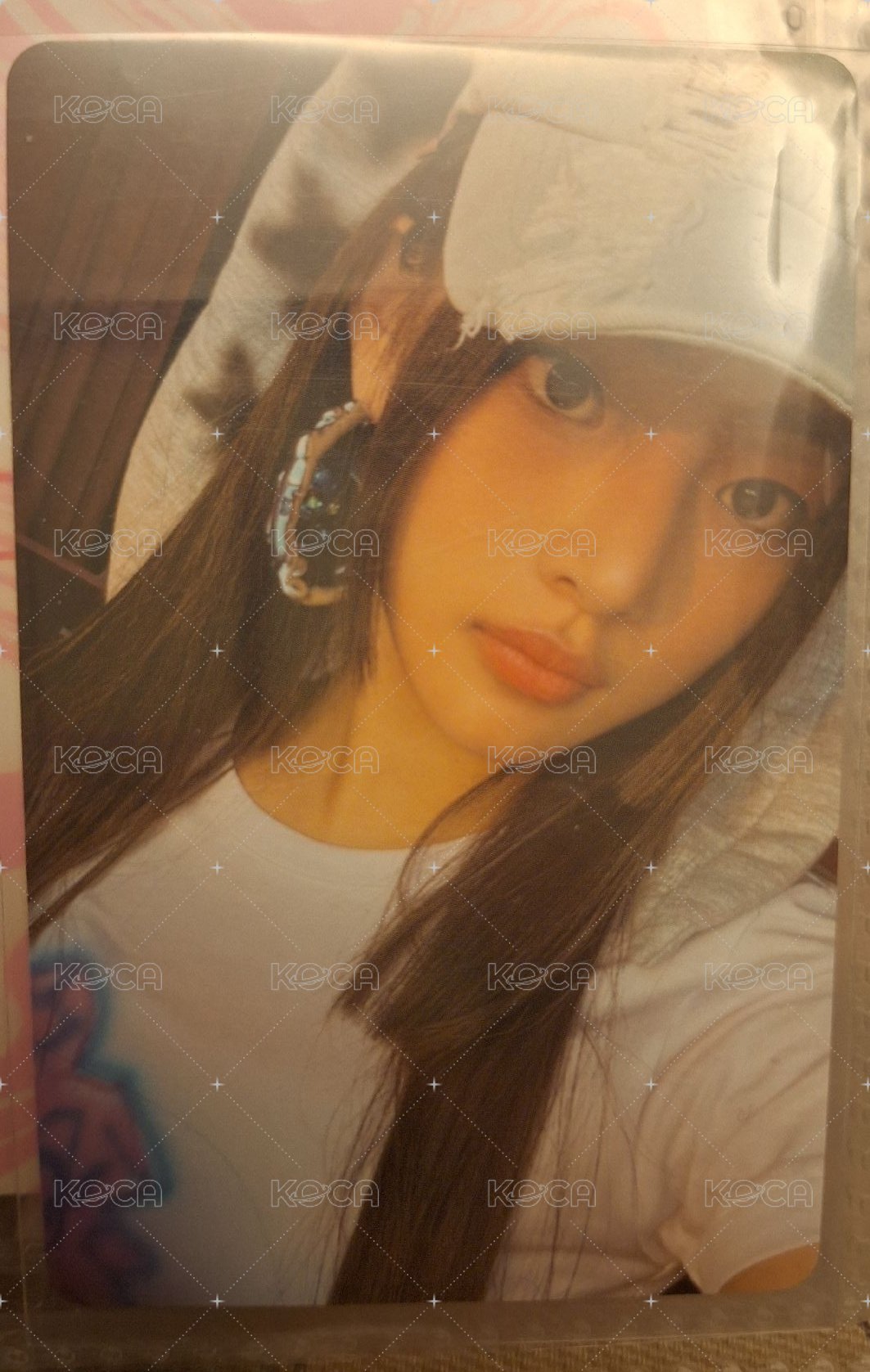 OMG minji 白衣