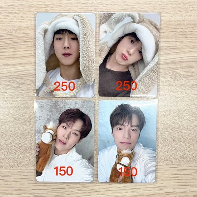 Monsta X 兔毯簽售卡 年曆特典