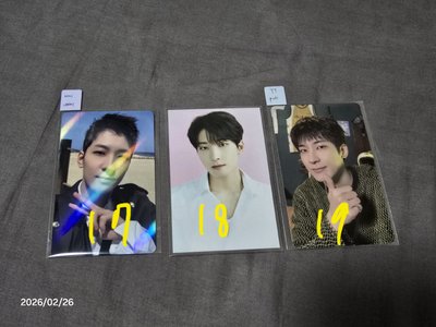 圓佑 小卡 特典