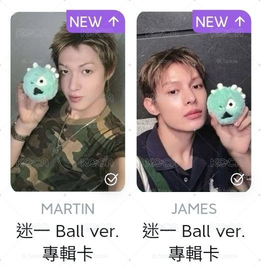 馬凡球專卡（兩張不拆）