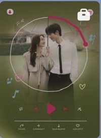 愛你周年限定周邊 音樂 戲劇卡 心動主旋律07