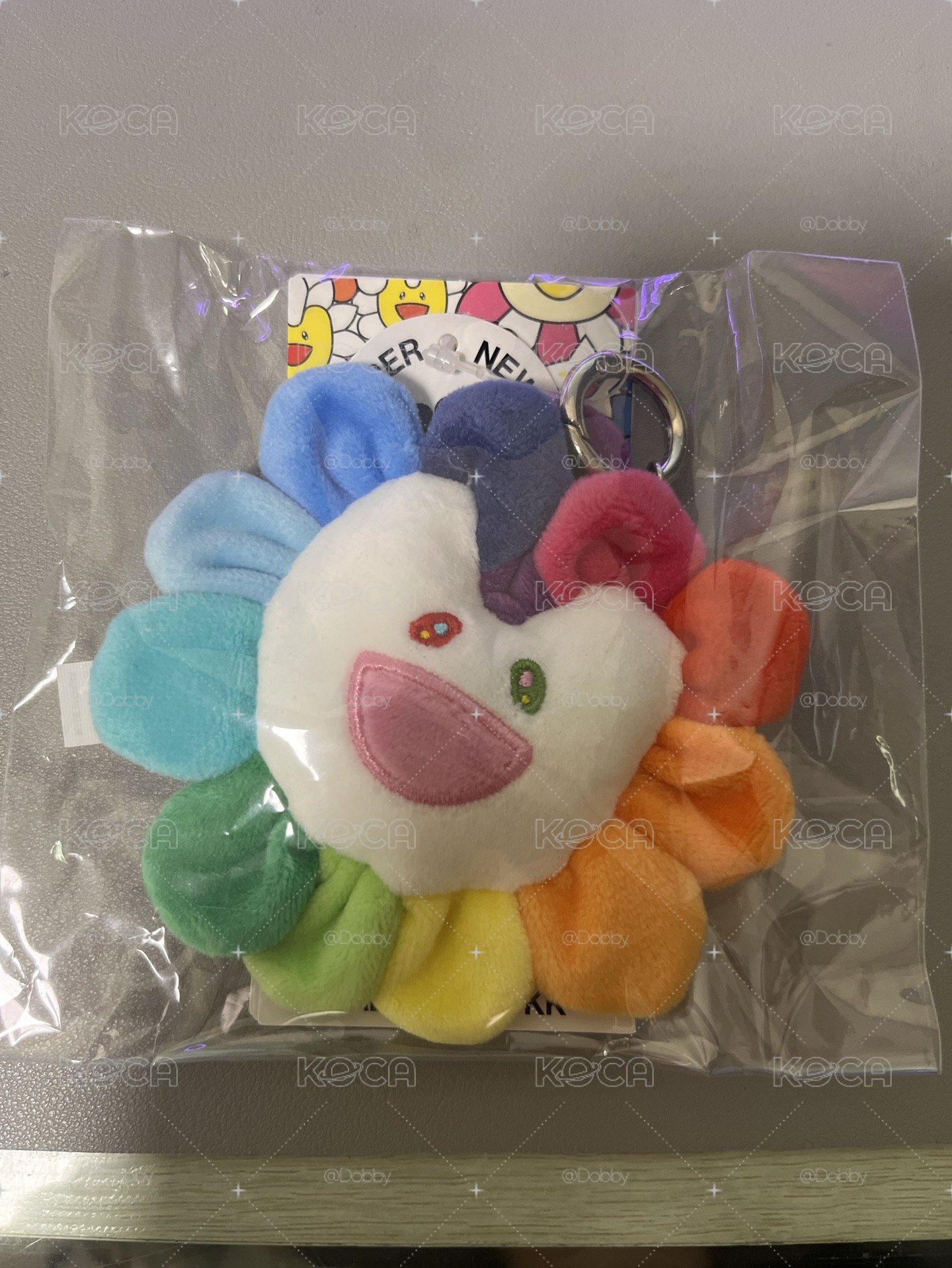 NewJeans X MURAKAMI PLUSH KEYRING (FLOWER)/ Supernatural吊飾