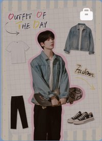 愛你周年限定周邊 穿搭 戲劇卡 去見crush的OOTD 02