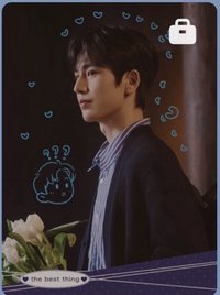 愛你周年限定周邊 陪伴 戲劇卡 美而萌之01