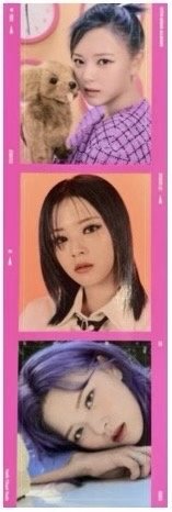 迷11 專輯卡 三格貼紙