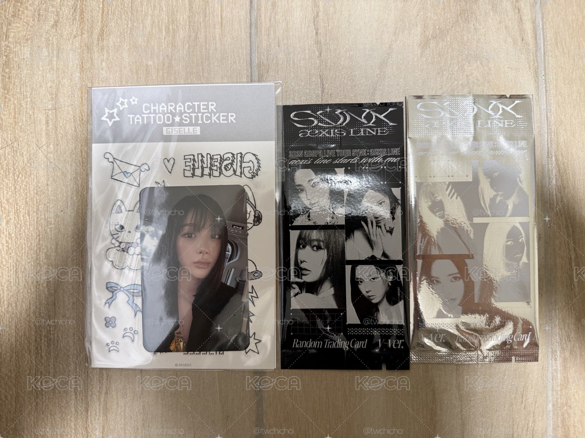 aespa 三巡 首爾 週邊 卡包