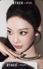 ØTHER美瞳 代言卡 貼紙寧