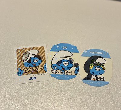 7-11藍色小精靈貼紙