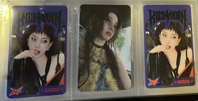 aespa Rich Man隨機卡