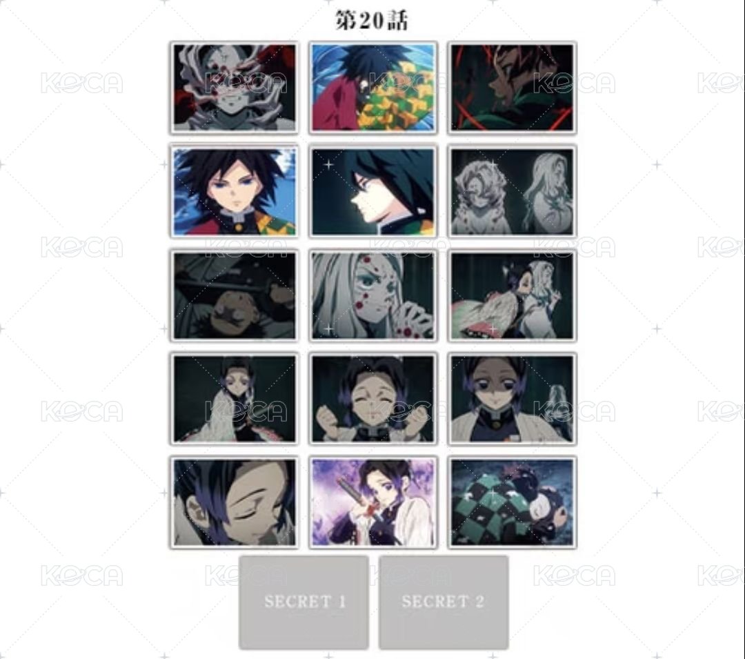 合作咖啡廳 立志篇第二十話 相卡 （隱藏款） 背面