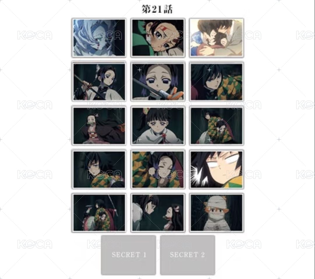 合作咖啡廳 立志篇第二十一話 相卡  背面