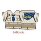 ANITEEZ IN TREASURE 娃衣 SCOUTING UNIFORM OUTFIT