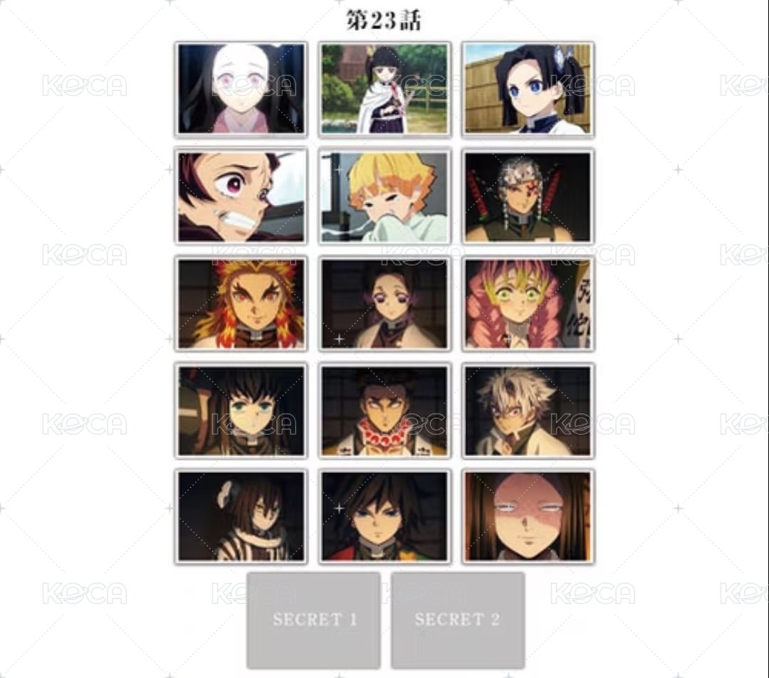 合作咖啡廳 立志篇第二十三話 相卡  背面