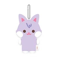 ANITEEZ IN TREASURE 吊娃 FLAT FUR PLUSH