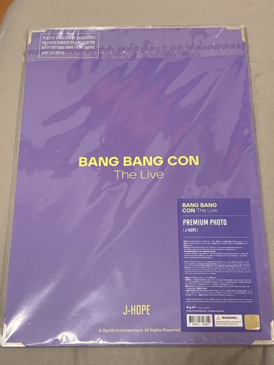 BTS防彈少年團周邊/JHope bangbangcon高級相框