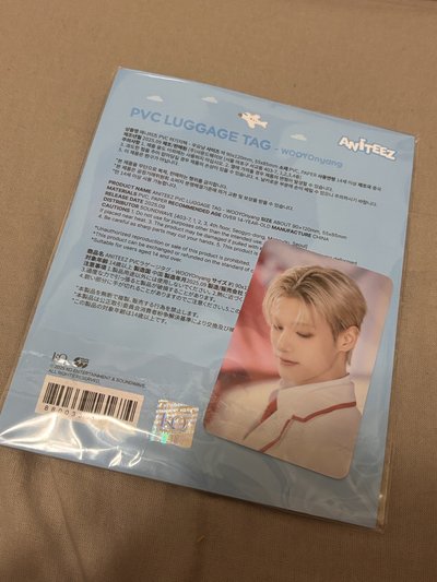 ANITEEZ/行李吊牌/含小卡/鄭友榮